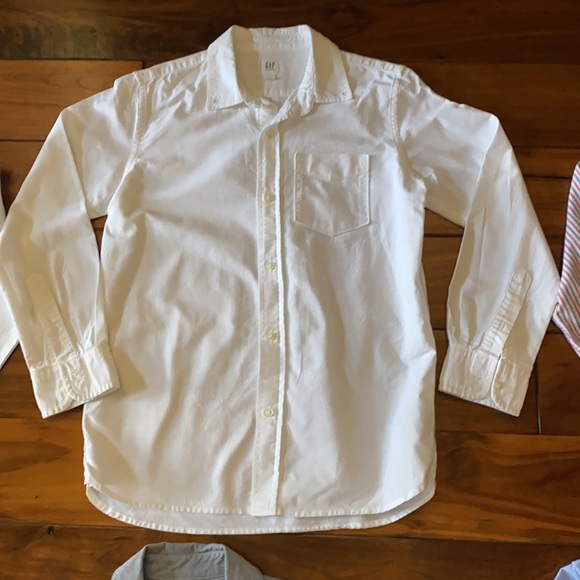 Lot of 6 Long Sleeve Button Down Shirts in Boys Size XL (12) - Picture 3 of 14